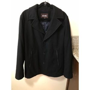 Michael kors men's wool blend peacoat.